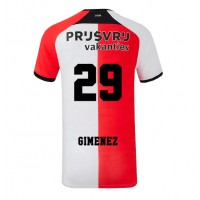 Dres Feyenoord Santiago Gimenez #29 Domáci 2024-25 Krátky Rukáv